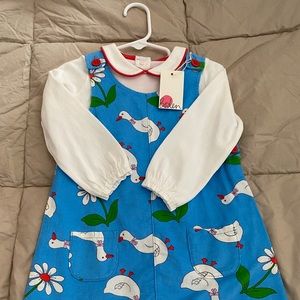 Baby Boden Pinnie Dress. NFO, never worn, NWT.